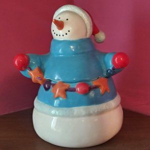 Snowman Cookie Jar